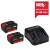 Einhell Power X-Change Starter-Kit 2x 18 V (3 Ah) Und Ladegerät 2 Einhell Power X-Change Starter-Kit 2x 18 V (3 Ah) Und Ladegerät -Berühmter Werkzeug Geschäft 834401 2171 1