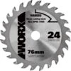 Worx TCT Sägeblatt 24 Zähne WA5030 1 Worx TCT Sägeblatt 24 Zähne WA5030 -Berühmter Werkzeug Geschäft 9173014 picture 1