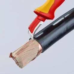 Knipex Abmantelungsmesser Mit Gleitschuh 180 Mm -Berühmter Werkzeug Geschäft 939708 2110 3