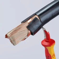 Knipex Abmantelungsmesser Mit Gleitschuh 180 Mm -Berühmter Werkzeug Geschäft 939708 2110 4