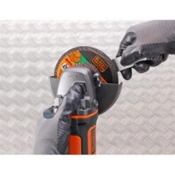 Black & Decker Black+Decker Akku-Winkelschleifer BCG720N 18 V 125 Mm Solo 21 Black & Decker Black+Decker Akku-Winkelschleifer BCG720N 18 V 125 Mm Solo -Berühmter Werkzeug Geschäft 945663 2012 945663 F430