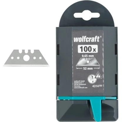 Wolfcraft 100 Profi-Trapezklingen 0,65 Mm X 52 Mm 5 Wolfcraft 100 Profi-Trapezklingen 0,65 Mm X 52 Mm – Bild 3