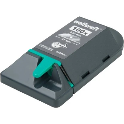 Wolfcraft 100 Profi-Trapezklingen 0,65 Mm X 61 Mm 3 Wolfcraft 100 Profi-Trapezklingen 0,65 Mm X 61 Mm