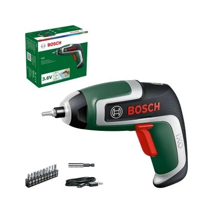 Bosch Akkuschrauber IXO 7 Set Inkl. Akku, Ladekabel, Box & Aufsätze 4 Bosch Akkuschrauber IXO 7 Set Inkl. Akku, Ladekabel, Box & Aufsätze – Bild 2