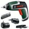 Bosch Akkuschrauber IXO 7 Set Inkl. Akku, Ladekabel, Box & Aufsätze -Berühmter Werkzeug Geschäft 960027 3058 01