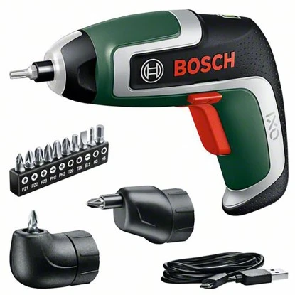 Bosch Akkuschrauber IXO 7 Set Inkl. Akku, Ladekabel, Box & Aufsätze 3 Bosch Akkuschrauber IXO 7 Set Inkl. Akku, Ladekabel, Box & Aufsätze