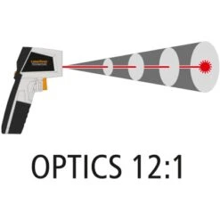 Laserliner Temperaturmessgerät ThermoSpot Pocket -Berühmter Werkzeug Geschäft 967583 2659 05