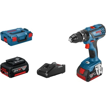 Bosch Professional 18 V Akku-Schlagbohrschrauber GSB 18V-28 Inkl. 4 Ah Akkus 3 Bosch Professional 18 V Akku-Schlagbohrschrauber GSB 18V-28 Inkl. 4 Ah Akkus