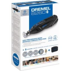 DREMEL® Multifunktionswerkzeug-Set 8260 (8260-5) -Berühmter Werkzeug Geschäft l 8260 3d image 2610z10554