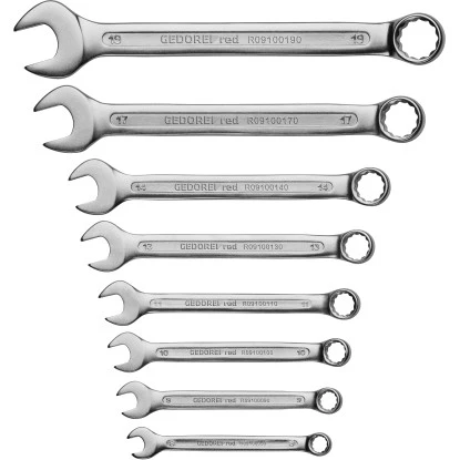 Gedore Ringmaulschlüssel Satz R09105008 9 Mm - 19 Mm 8-teilig 3 Gedore Ringmaulschlüssel Satz R09105008 9 Mm - 19 Mm 8-teilig