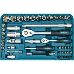 Hyundai Werkzeugset K70 CrV-Stahl 70-teilig -Berühmter Werkzeug Geschäft set k70 aus chrom vanadium